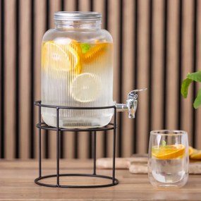 Altom Üveg italadagoló állvánnyal 4 l