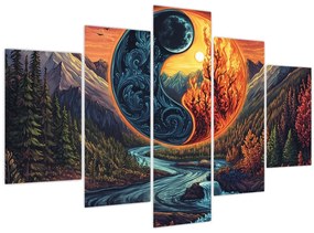 Kép - Elemi erők (150x105 cm)