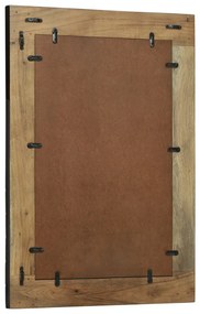 Tükör 70x2x70 cm Tömör fa akác