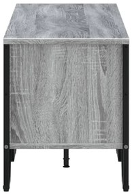 szürke sonoma színű szerelt fa TV-szekrény 180 x 34 x 41 cm