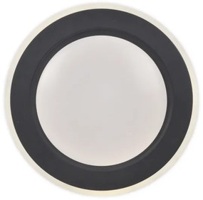 Top Light - LED Dimmelhető mennyezeti lámpa NORMAN LED/51W/230V fekete + távirányító