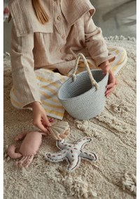 Bézs pamut gyerek játszószőnyeg ø120 cm Island – Lorena Canals