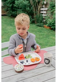 Cloud sötét rózsaszín szilikon tányéralátét, 49 x 27 cm - Kindsgut