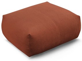 Téglavörös kordbársony lábtartó Voltaire – Bobochic Paris