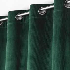 Zöld kordbársony függöny 140x260 cm Casual – douceur d'intérieur