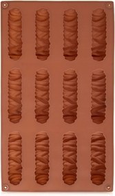 Szilikon keksz sütőforma omlós praliné kekszekhez