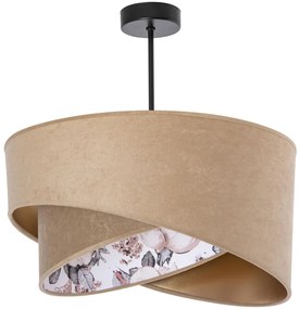 Csillár rúdon 1xE27/60W/230V bézs