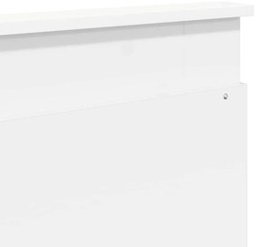 Fejtámla fejtámlával Fehér 200 cm Faanyag