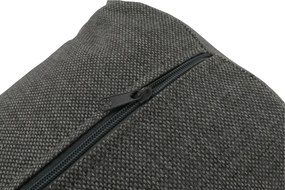 Sarokülőgarnitúra, szürke/fekete, balos, MEXX