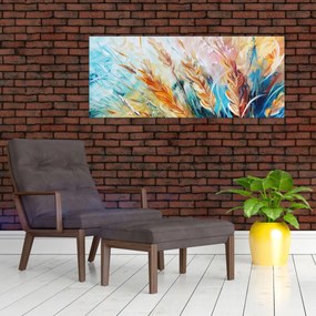 Kép - Búza, absztrakció (120x50 cm)