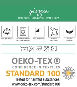 Ischia lila-narancs strandtörölköző