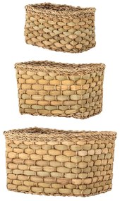 Tengerifű tárolókosár szett 3 db-os 26x16x16 cm Ramon – Bloomingville
