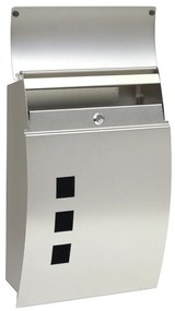 Postaláda BK 931, ablakos, rozsdamentes