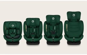 Lionelo - Forgatható autósülés alapzattal BASTIAAN i-Size 40-150 cm Zöld erdő