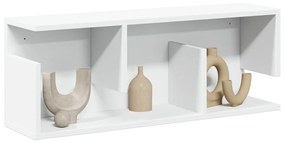 fehér szerelt fa faliszekrény 80 x 20 x 30 cm