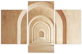 Kép - Bézs átjáró (90x60 cm)