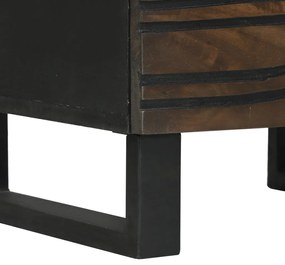 Éjjeli szekrények - 2 db, 40x33.5x46 cm, tömör mangófából készült