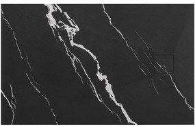 Zuhanytálca Magnum CARRARA BLACK 80x100