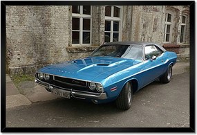 Poszterek keretben 60x40 Dodge Charger Rt