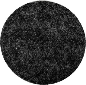 FELTO poháralátét Ø 10 cm, fekete