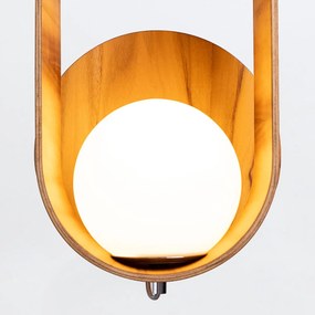 Quintiesse modern skandináv fali lámpa sfera faipari elsqn-sfera-wb-lteak