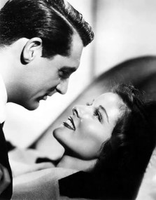 Művészeti fotózás Cary Grant And Katharine Hepburn, Bringing Up Baby 1938 Directed By Howard Hawks, (30 x 40 cm)