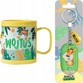 Gyereknapi Ajándék Bögre Gyerek Kulcstartó Zseblámpa Név