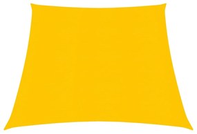 sárga HDPE napvitorla 160 g/m² 3/4 x 2 m
