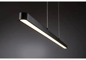 Paulmann 79693 - LED/42W Dimmelhető csillár zsinóron LENTO 230V fekete