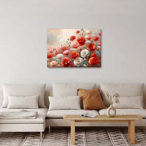 Kép - Pipacsok festménye (70x50 cm)