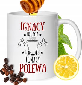 Bögre Ignác Férj Barátjának Nyomtatott Ajándék Fehér 330ml