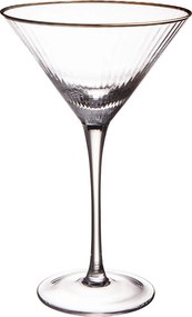 GOLDEN TWENTIES Martini pohár arany szegéllyel 300ml