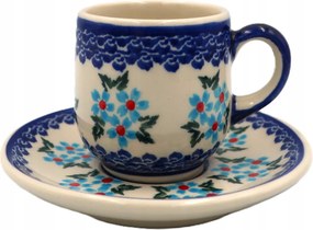 Espresso csésze csészealjjal 100 ml Kerámia Boleszláv ajándék