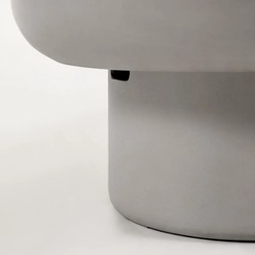 Taimi kerti beton dohányzóasztal, 140 x 60 cm - Kave Home