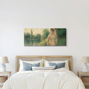 Kép - Camille Pissarro, The Bather, reprodukciók (120x50 cm)