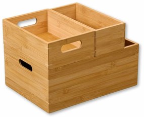 Kesper 57403 Univerzális bambusz doboz, 24 x 16,5x 8 cm