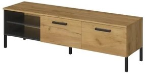 TV asztal Shanna (arany craft tölgy + antracit). 1053220