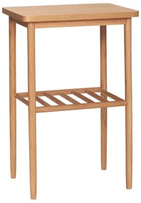 Acom tölgyfa tárolóasztal, 40 x 30 cm - Hübsch