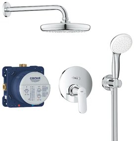 Zuhanyrendszer GROHE Eurosmart Cosmopolitan vakolat alatti résszel együtt króm 25219001