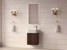 AREZZO design SORELLA 45 cm-es alsószekrény 1 ajtó, dió