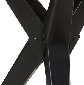Tömör akácfa étkezőasztal 160 x 80 x 76 cm