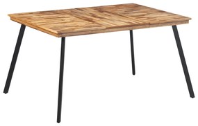 Tömör tíkfa étkezőasztal 148 x 97 x 76 cm