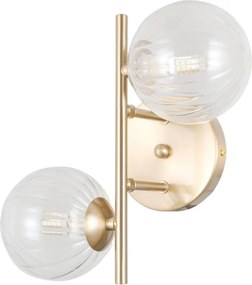 Italux Toledo WL-40717-2-HBR Fali lámpa 2x5W/G9 IP20