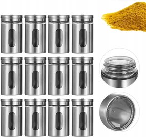 Fűszertartók 12DB-OS Befőttes üvegek Fűszertartó