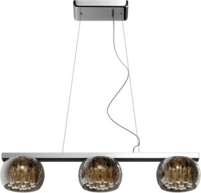 Zuma Line RAIN P0076-03S-F4K9 Függőlámpa 3x42W/G9 IP20