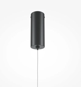 MAYTONI MOD246PL-L12BK HALO Hengeres Függesztett Lámpa Fehér, Fekete LED IP20