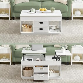 Konferenciaasztal E1021 WT, fehér