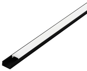 Eglo SURFACE PROFILE 1 98917 9mm-es alu LED profil opál diffúzorral, 1 m
