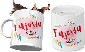 Kalina Bögre Ajándék persely szett fényképes nyomtatással