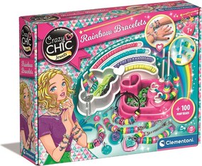 Crazy Chic Rainbow karkötő készítő kreatív szett Clementoni
